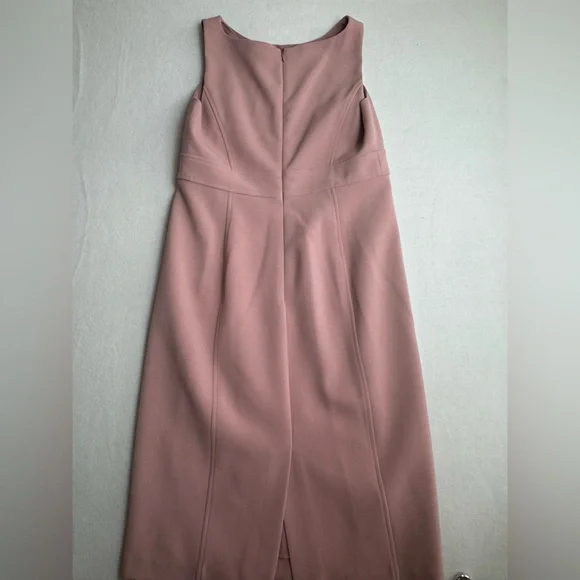 Ann Taylor Sleeveless Sheath Dress Blush Pink Size 8 - Picture 6 of 7